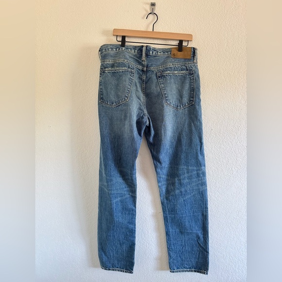 Todd Snyder Selvedge USA Jeans Blue Slim Fit Denim Button Fly Mens 36x32 Classic - Picture 4 of 15